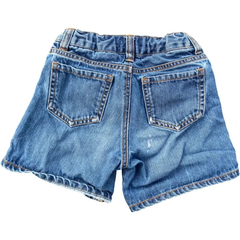 Oshkosh Girl Medium Wash Jean Shorts size 6